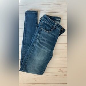 American Eagle Super Stretch High Rise Skinny Jeans